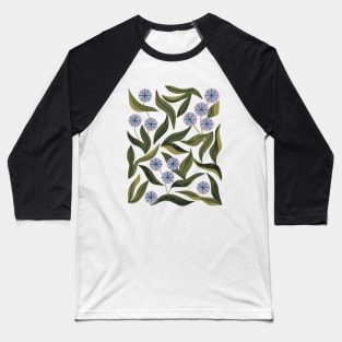 Periwinkle Plant Baseball T-Shirt